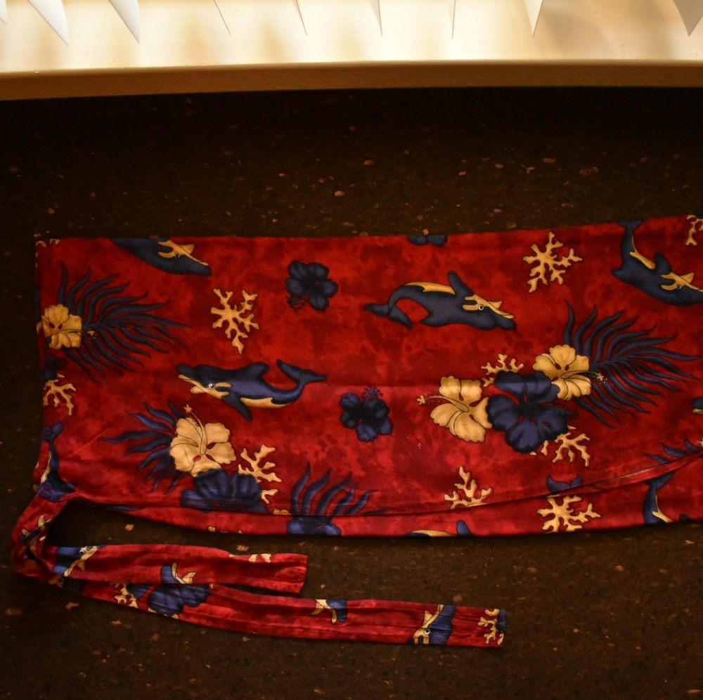 Hawaiian Wrap Skirt